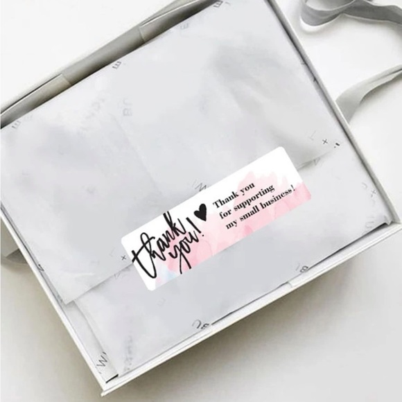 120 PCS Thank You Sticker for business Sticker - Picture 2 of 2